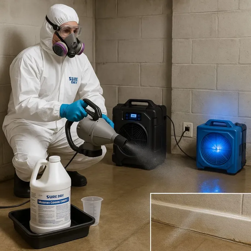 Sanitization and Odor Removal process in Jonestown, MS